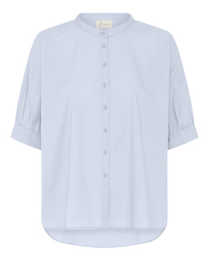 FRAU Palermo skjorte Top Halogen Blue
