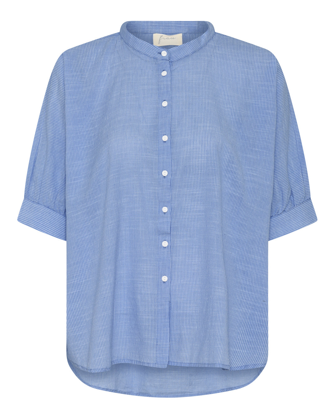 FRAU Palermo skjorte Top Medium Blue Stripe