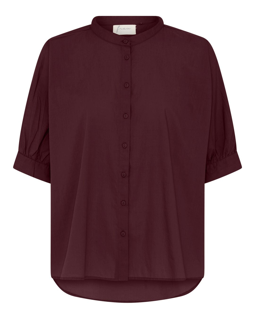 FRAU Palermo skjorte Top Red Mahogany