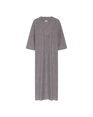 FRAU Palma kjole Dress Coffee Quartz Stripe