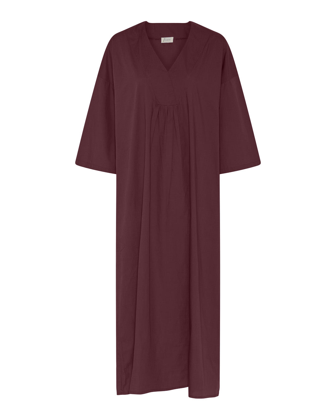 FRAU Palma kjole Dress Red Mahogany