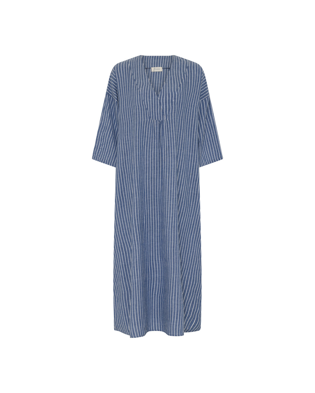 FRAU Palma kjole Dress Wide dark blue stripe