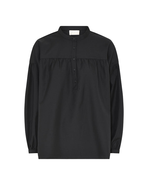 FRAU Paris elegant skjorte Shirt Black