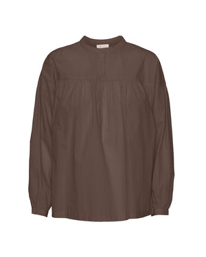 FRAU Paris skjorte Shirt Coffee Quartz