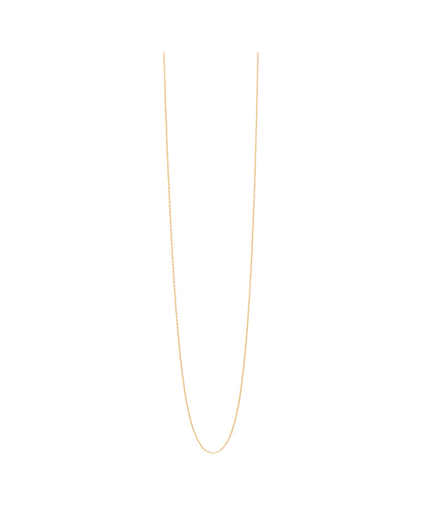 FRAU Praia forgyldt halskæde lang Necklace Matt 18K Gold plated