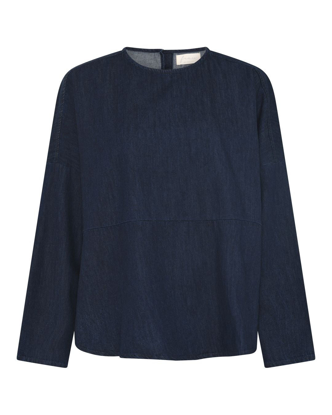 FRAU Romeo denim top Top Dark blue denim