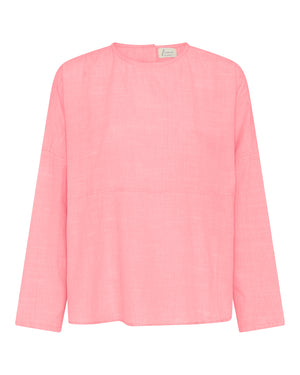 FRAU Romeo top Top Hot Coral Stripe