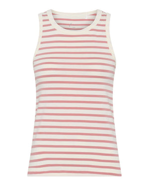 FRAU San Diego tank top Top Cameo Brown Stripe