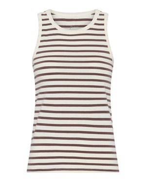 FRAU San Diego tank top Top Coffee Quartz Stripe