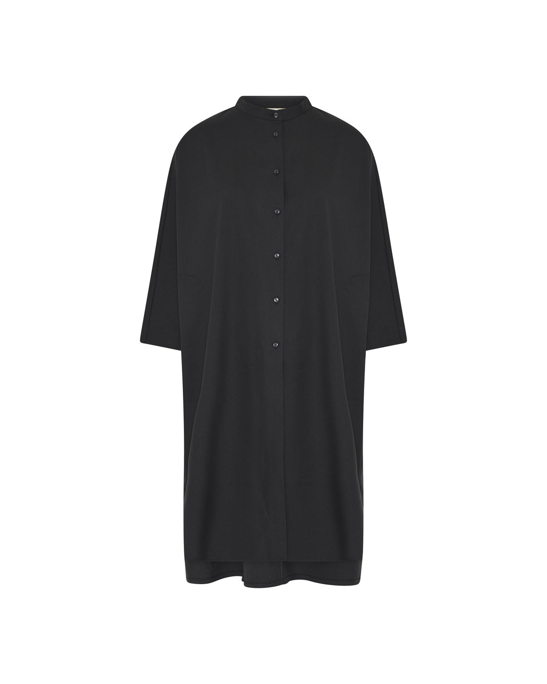 FRAU Seoul elegant lang skjorte Long shirt Black