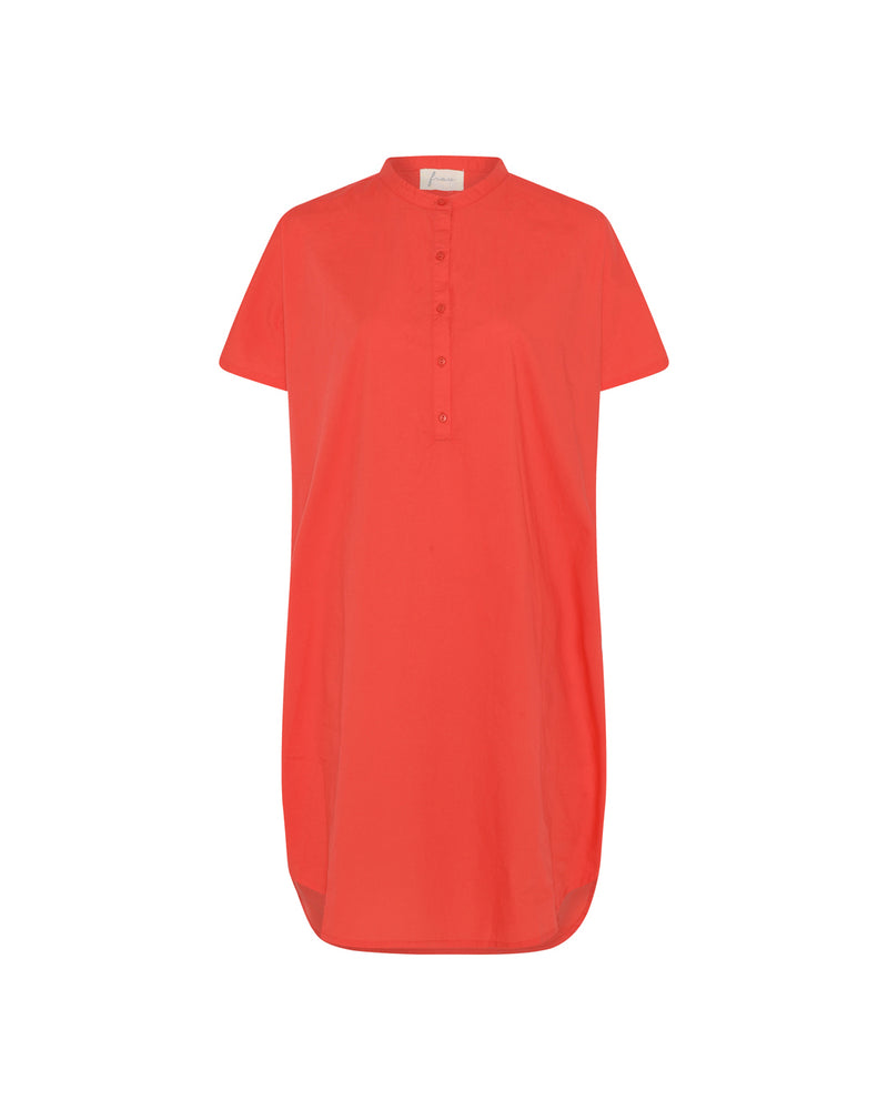 FRAU Seoul kjole Dress Hot Coral