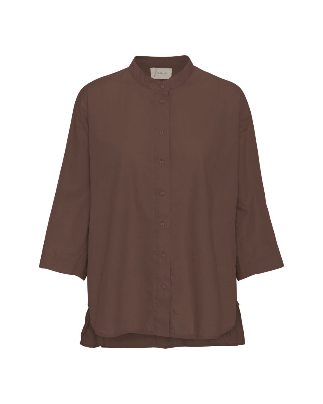 FRAU Seoul kort skjorte Shirt Coffee Quartz