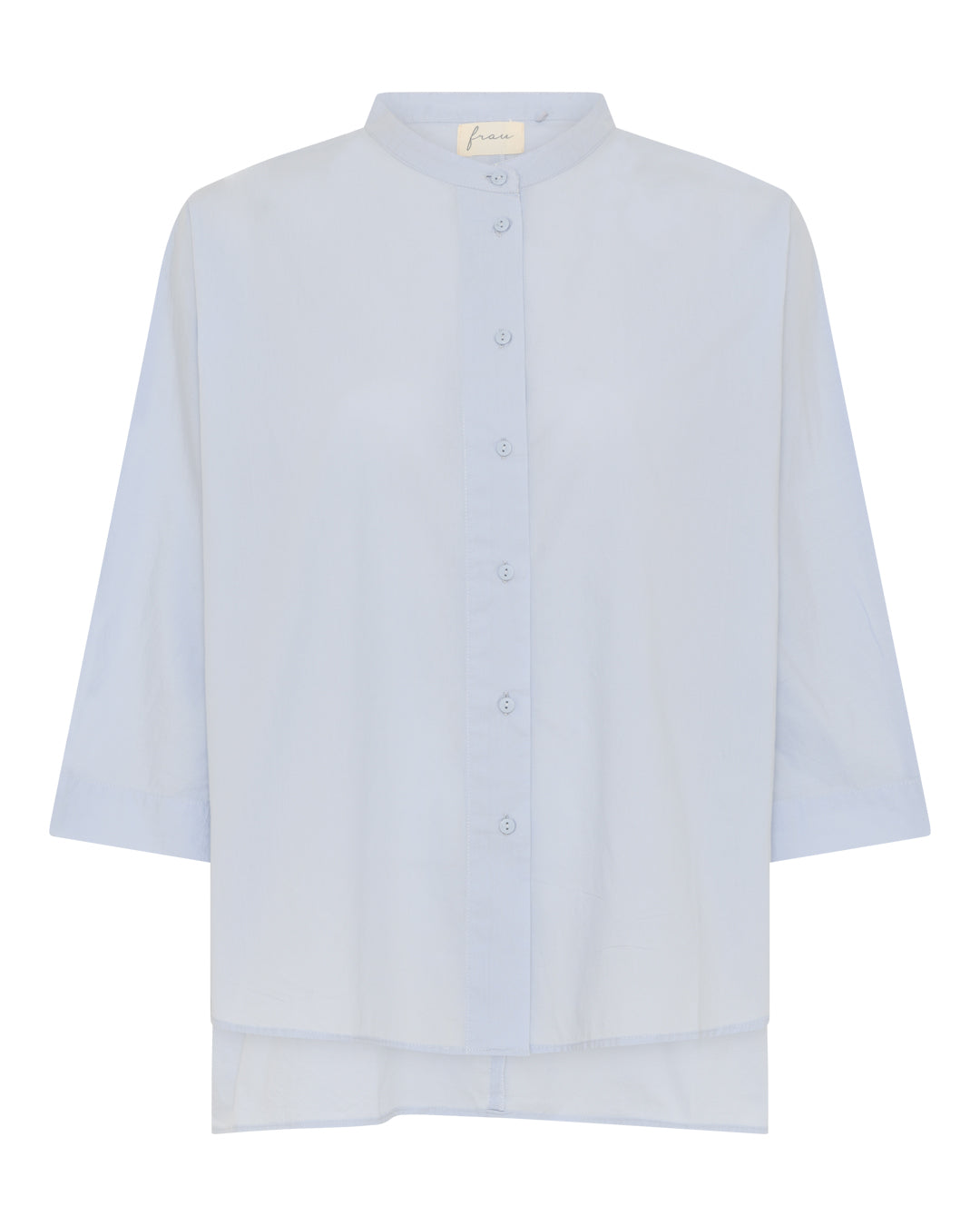 FRAU Seoul kort skjorte Shirt Halogen Blue
