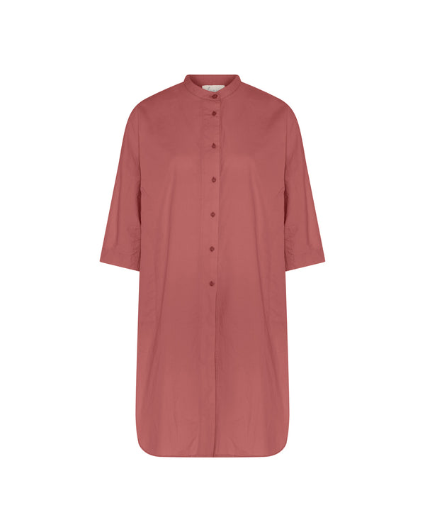 FRAU Seoul lang skjorte Long shirt Ash Rose