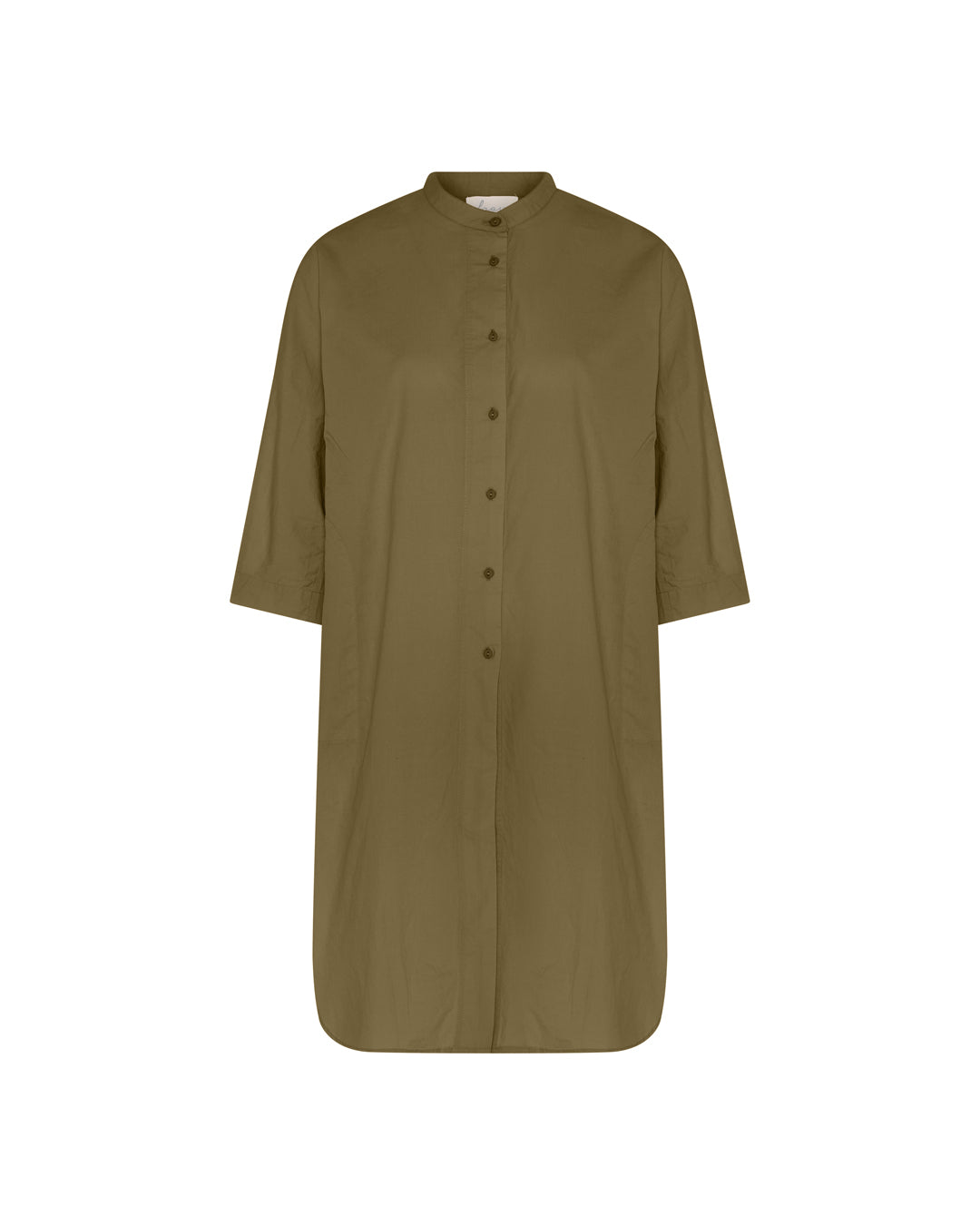 FRAU Seoul lang skjorte Long shirt Military Olive