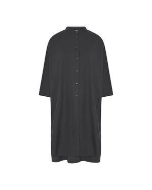 FRAU Seoul lang uldskjorte Long shirt Oyster