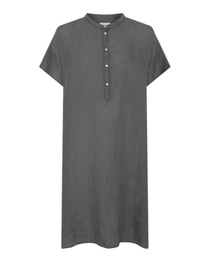 FRAU Seoul ss 100% hør kjole Dress Beluga