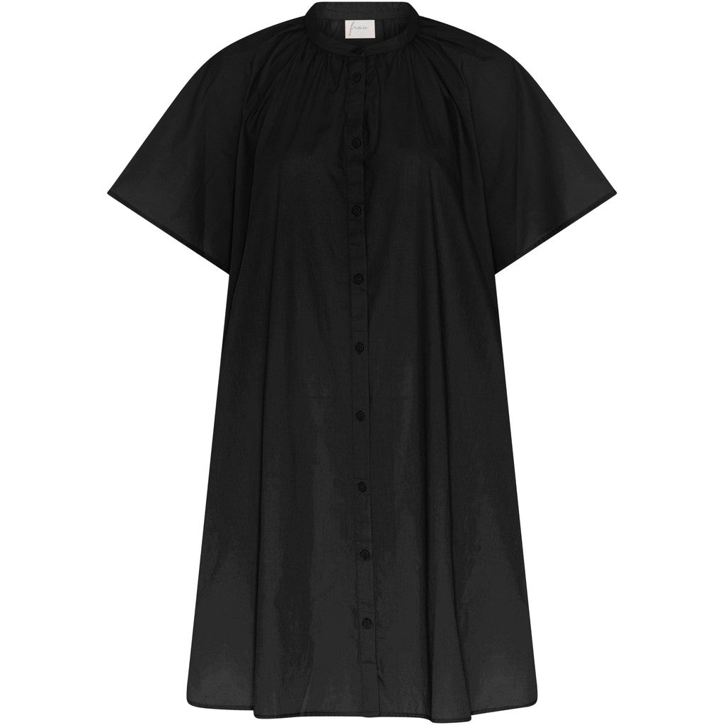 FRAU Siena kortærmet kjole Dress Black