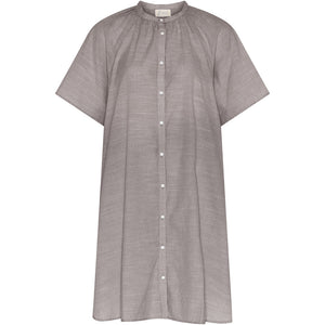 FRAU Siena kortærmet kjole Dress Coffee Quartz Stripe