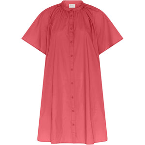 FRAU Siena kortærmet kjole Dress Garnet Rose