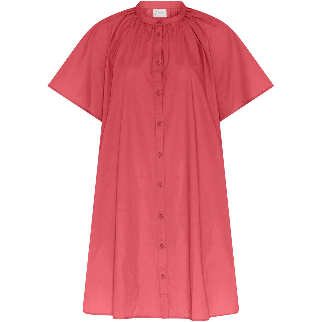 FRAU Siena kortærmet kjole Dress Garnet Rose