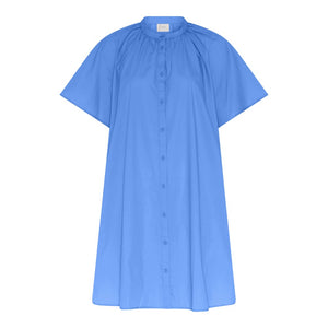 FRAU Siena kortærmet kjole Dress Granada Sky
