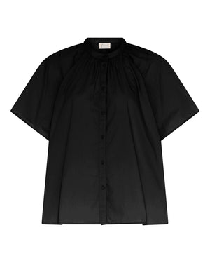 FRAU Siena kortærmet skjorte Shirt Black