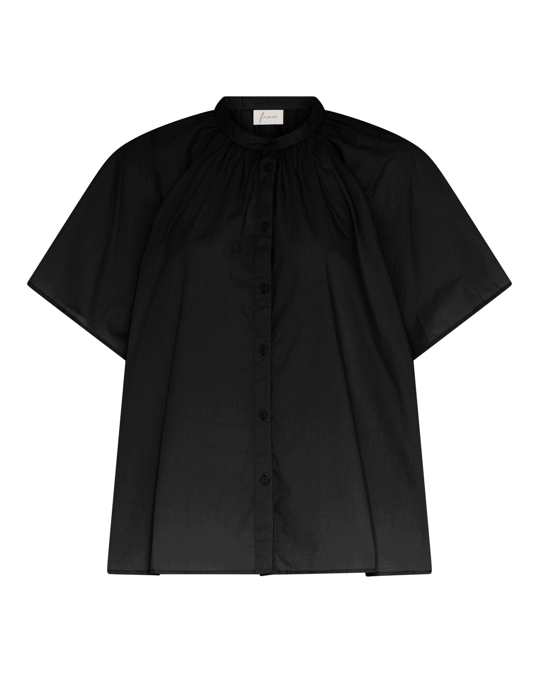 FRAU Siena kortærmet skjorte Shirt Black