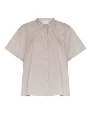 FRAU Siena kortærmet skjorte Shirt Chateau Gray