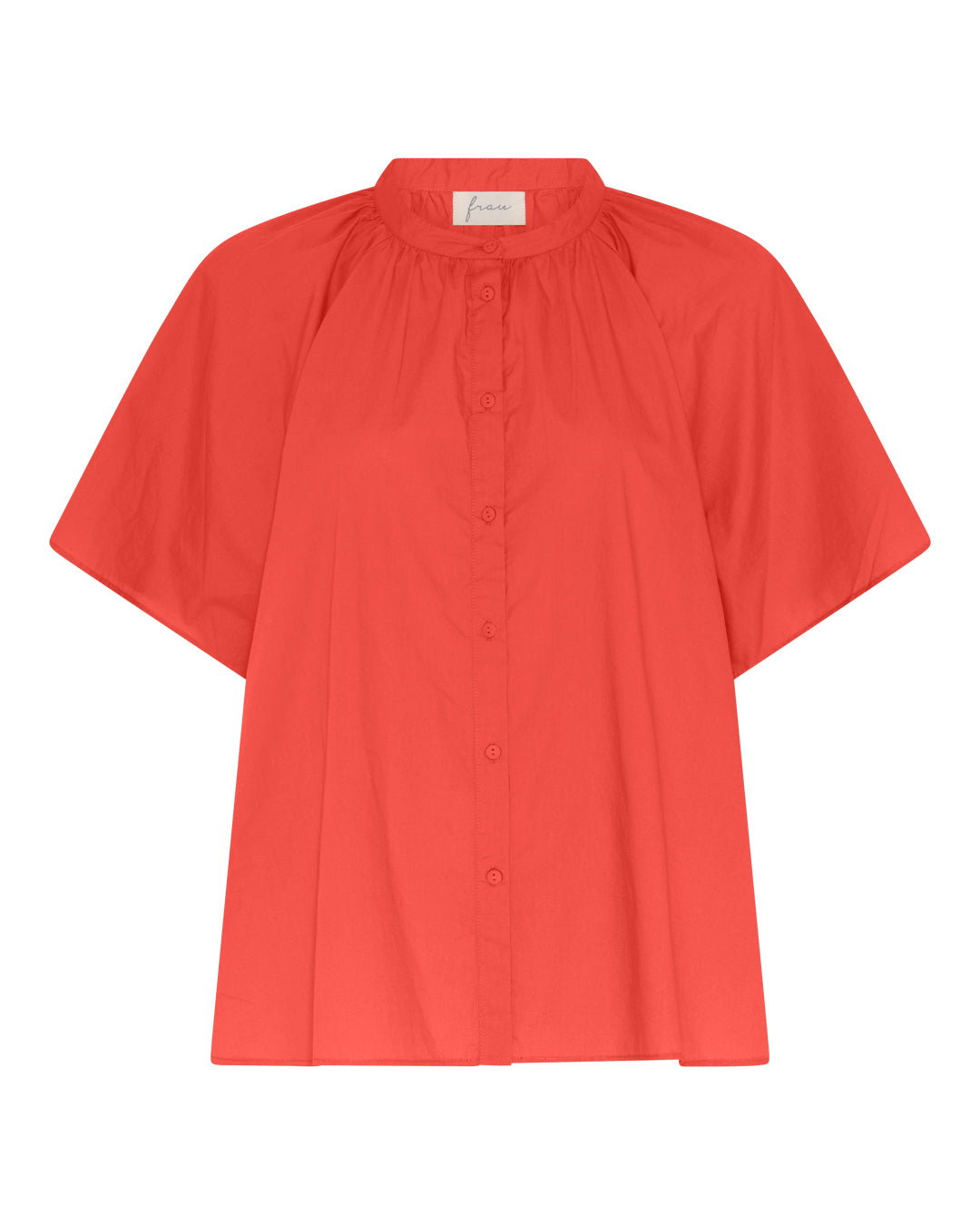FRAU Siena kortærmet skjorte Shirt Hot Coral