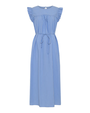 FRAU Stockholm kjole Dress Hydrangea stripe
