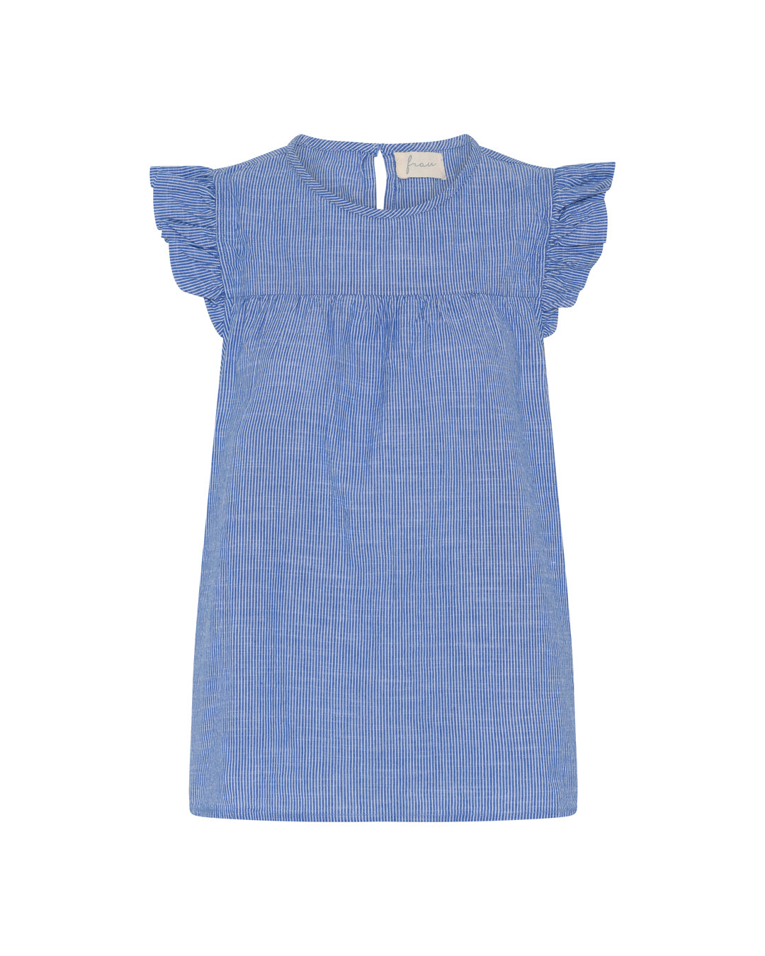 FRAU Stockholm top Top Medium Blue Stripe