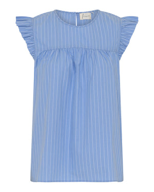 FRAU Stockholm top Top Hydrangea stripe