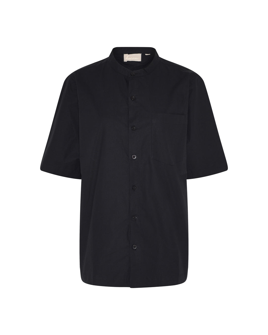 HERRN Suva kortærmet herre skjorte Shirt Black