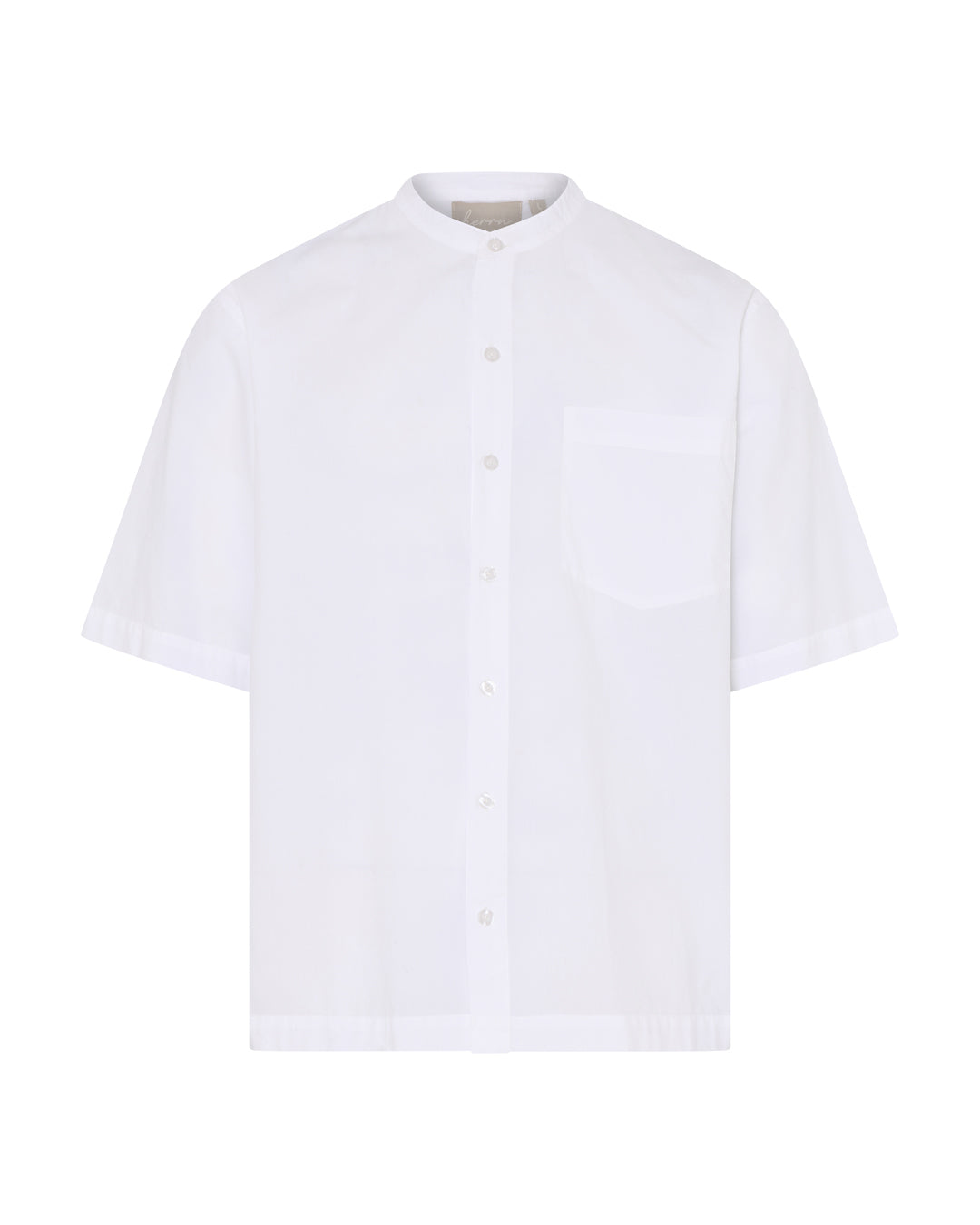 HERRN Suva kortærmet herre skjorte Shirt Bright White