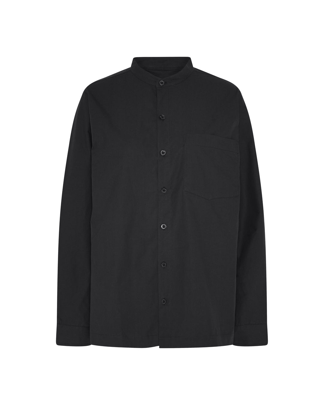 HERRN Suva langærmet herre skjorte Shirt Black