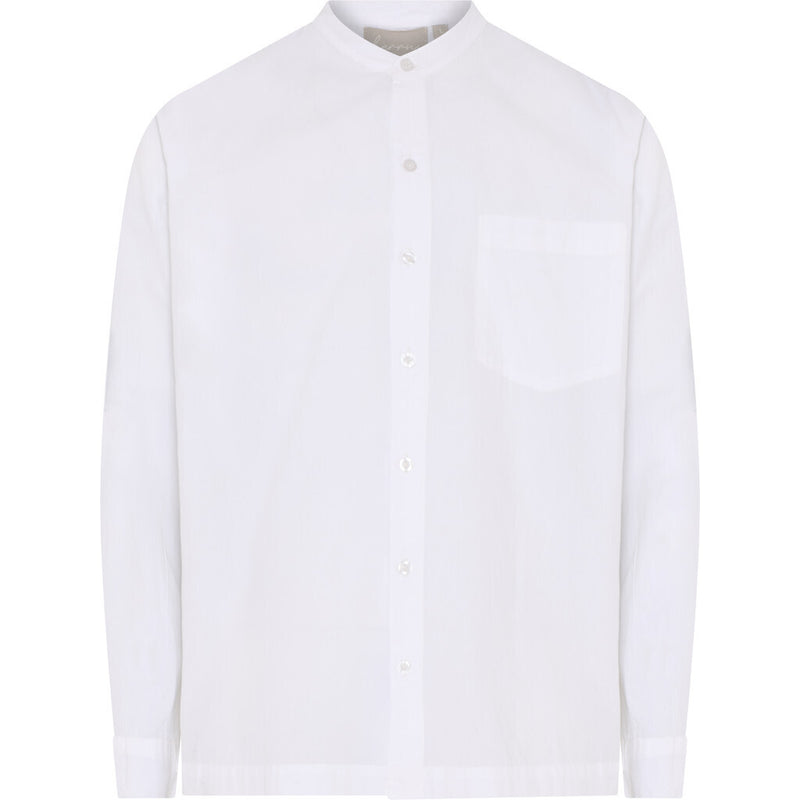 HERRN Suva langærmet herre skjorte Shirt Bright White