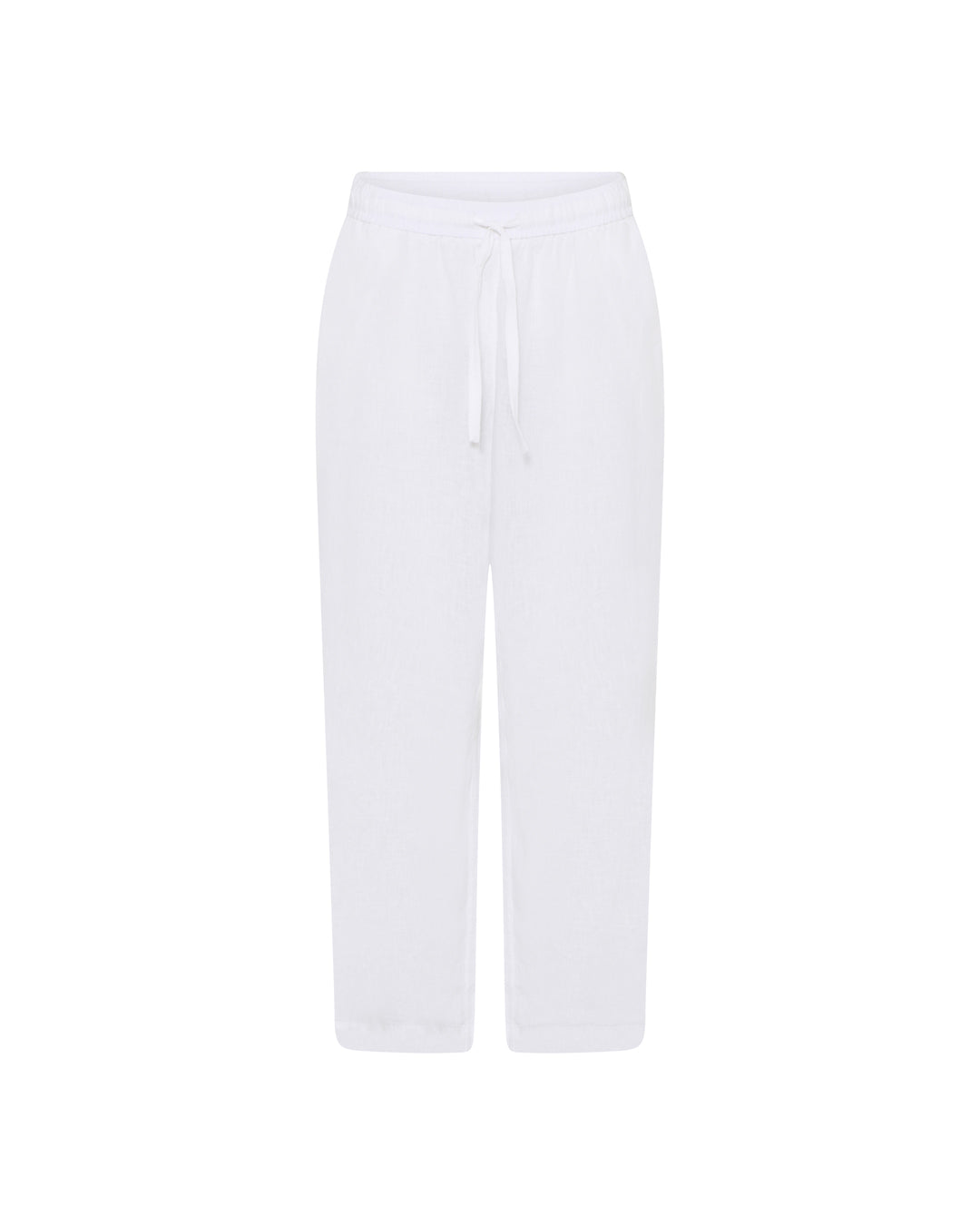 FRAU Sydney hør bukser lang Pant Bright White