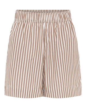 FRAU Sydney shorts Shorts Coffee Wide Stripe