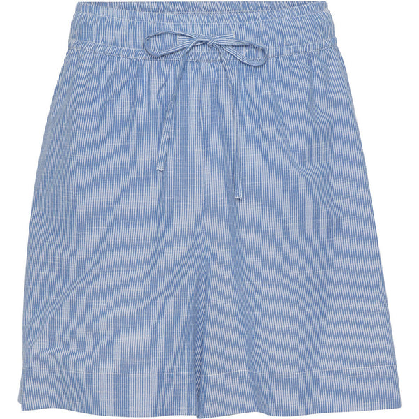 FRAU Sydney shorts m/snøre Shorts Medium Blue Stripe