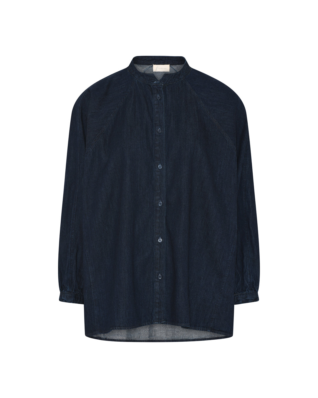 FRAU Tokyo denim skjorte Shirt Dark blue denim