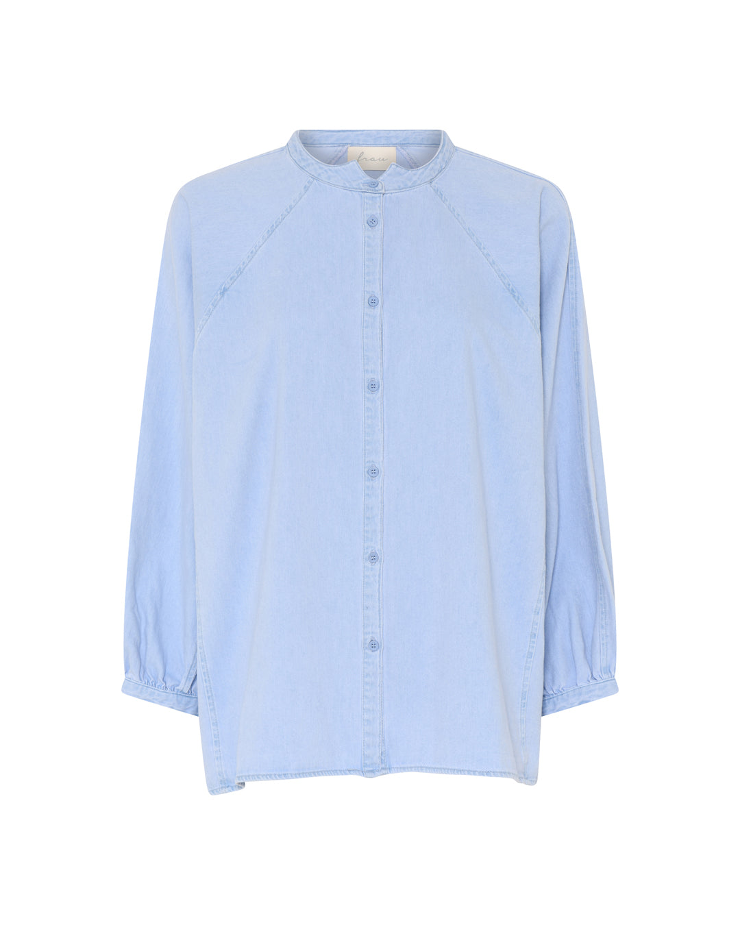 FRAU Tokyo denim skjorte Shirt Light blue denim