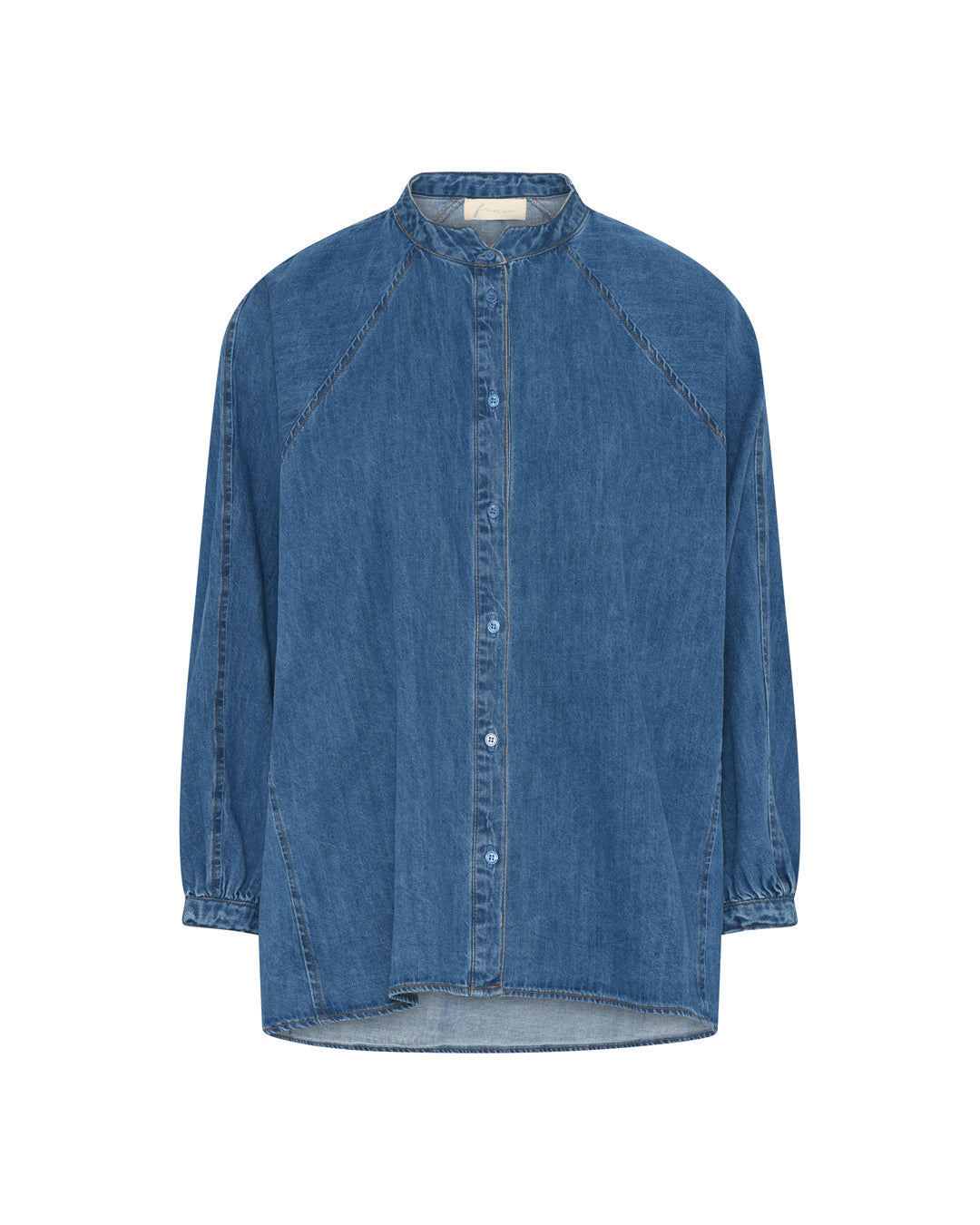 FRAU Tokyo denim skjorte Shirt Medium blue denim