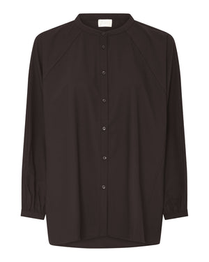 FRAU Tokyo light uld skjorte Shirt Chocolate Torte