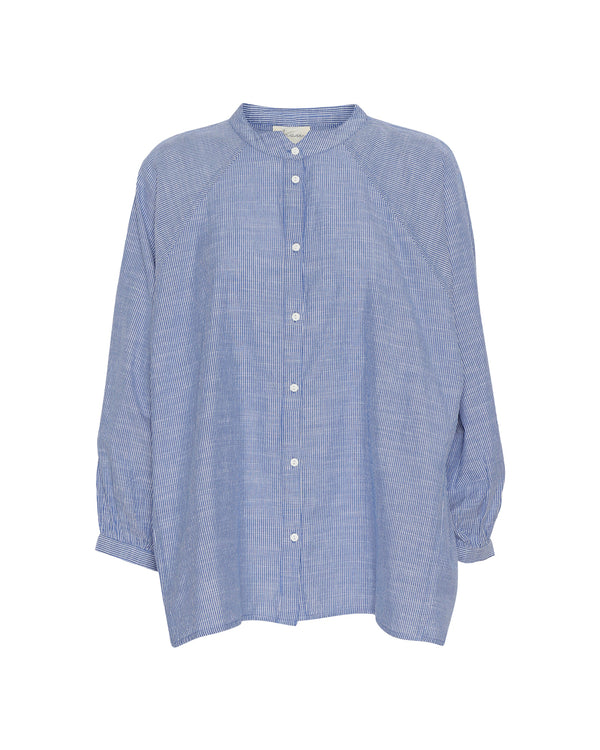 FRAU Tokyo skjorte Shirt Medium Blue Stripe