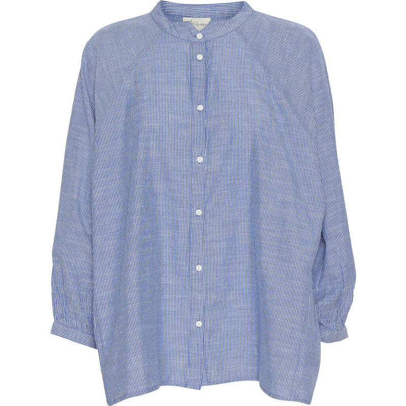 FRAU Tokyo skjorte Shirt Medium Blue Stripe