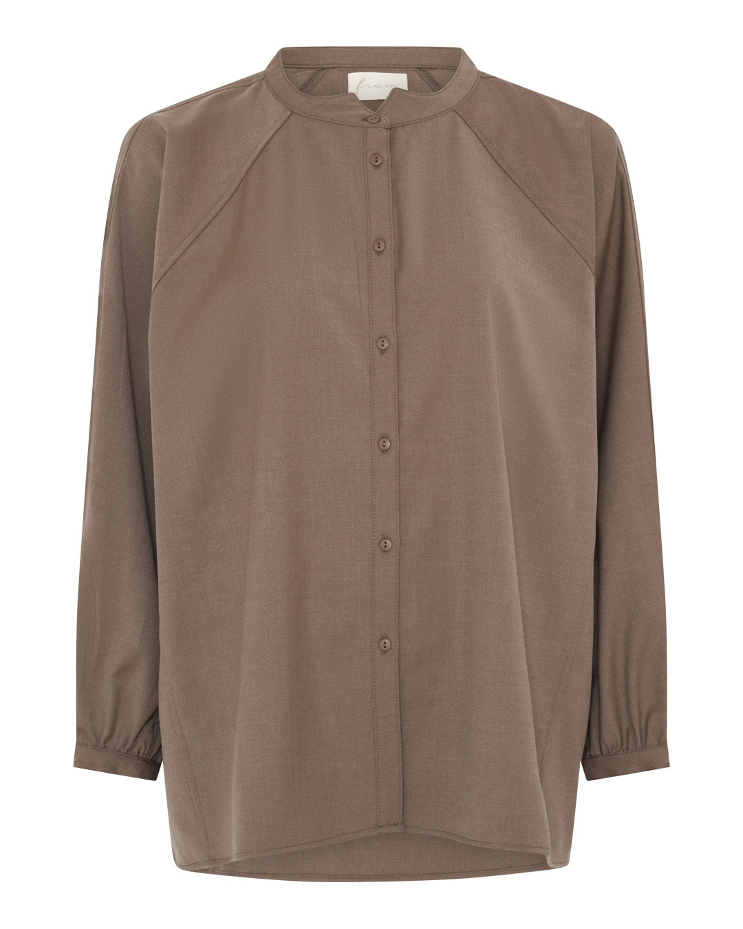FRAU Tokyo uld skjorte Shirt Walnut