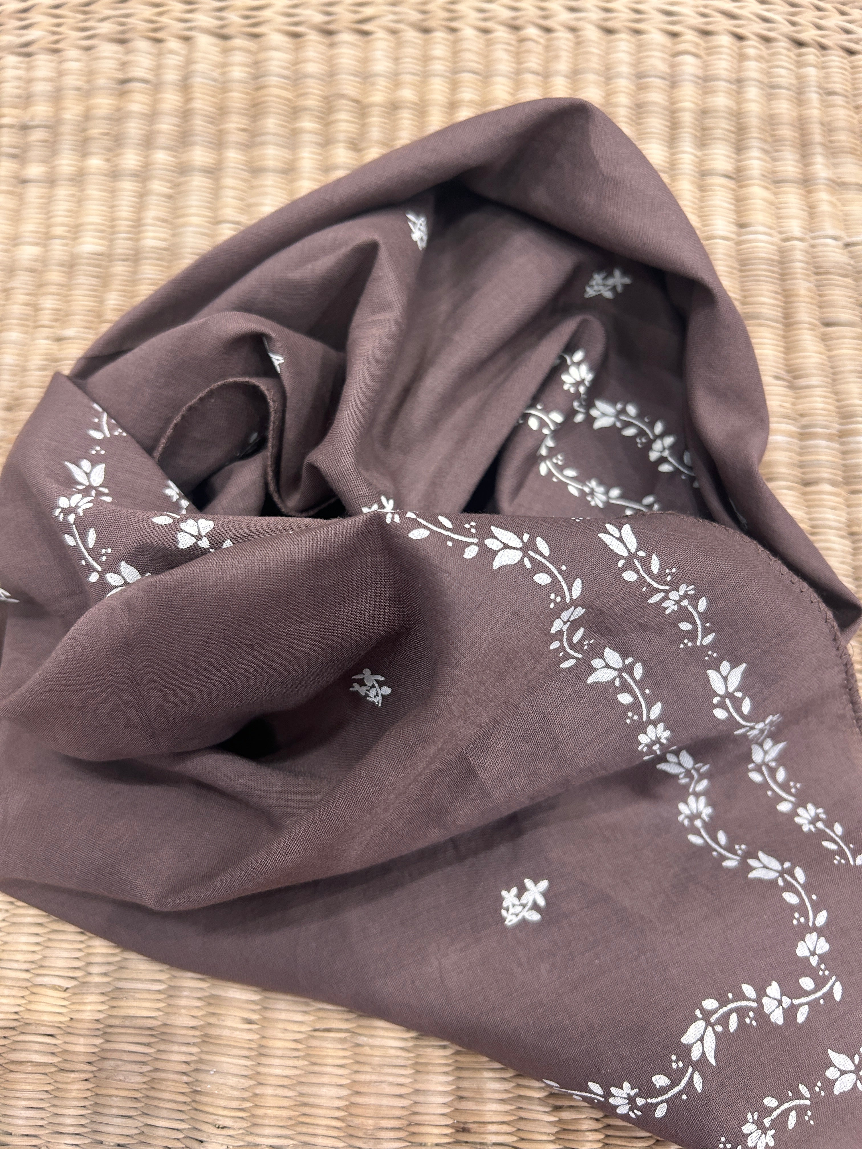 FRAU Trieste scarf Scarf Coffee Quartz