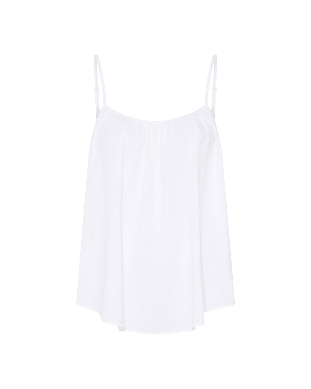 FRAU Vancouver hør top Top Bright White