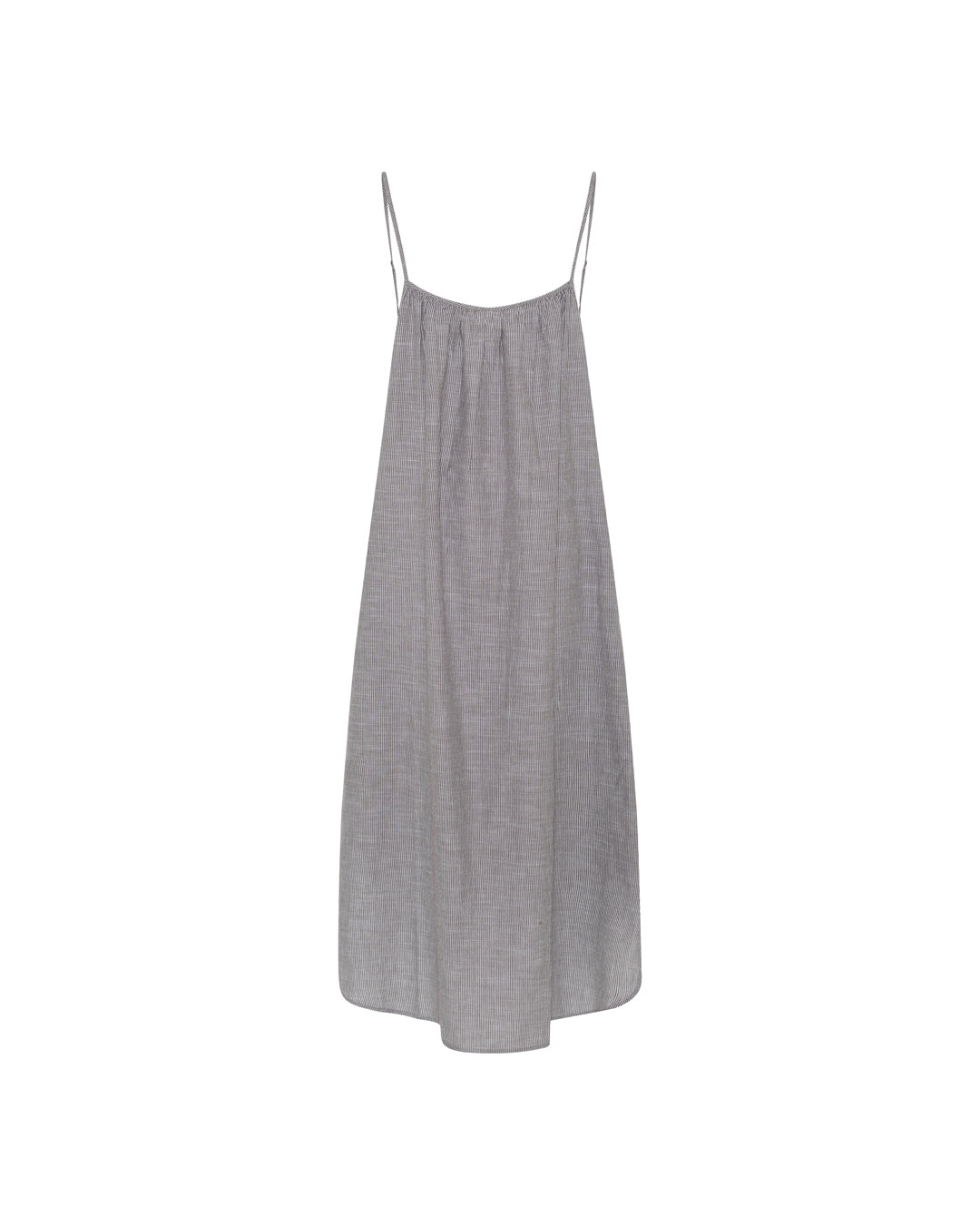 FRAU Vancouver kjole Dress Coffee Quartz Stripe